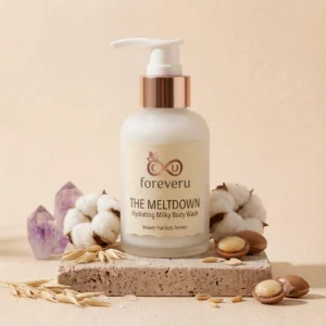 ForeverU The Meltdown Hydrating Milky Body Wash for a luxury body care routine